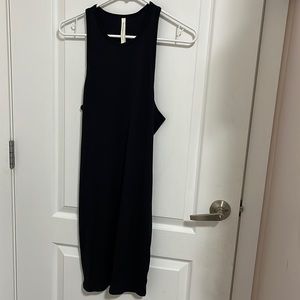 Babaton Black Sleeveless Dress